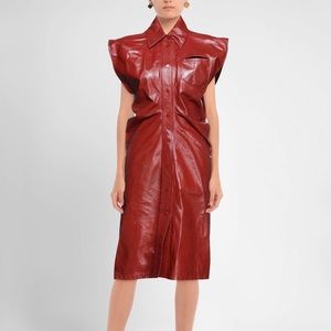 Bottega Veneta Leather Dress